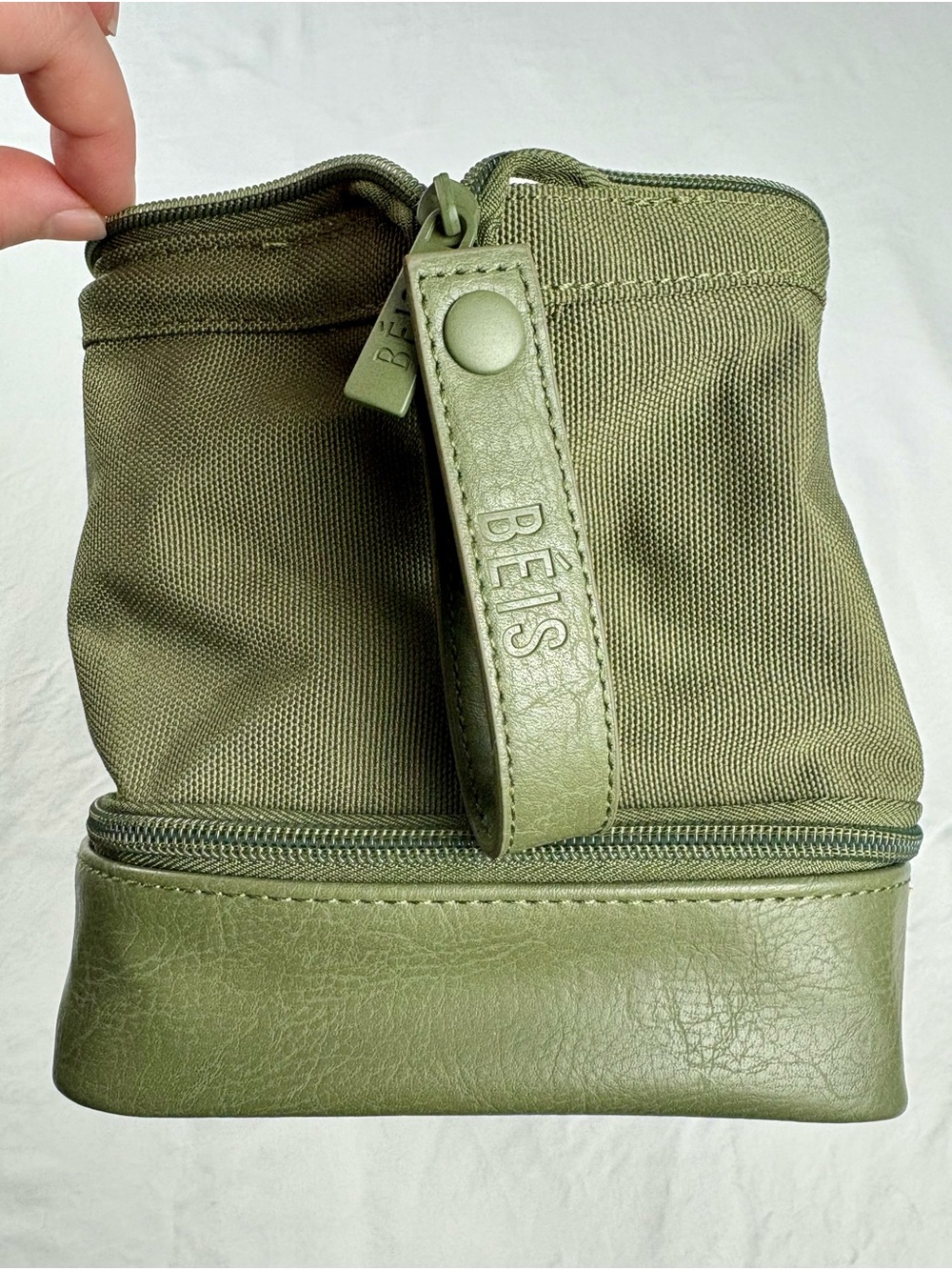 BEIS Olive Travel Toiletry Kit